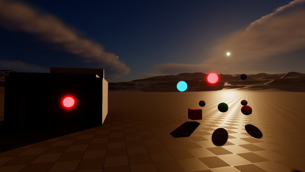 AgX / Punchy with native default parameters in the Unreal test scene