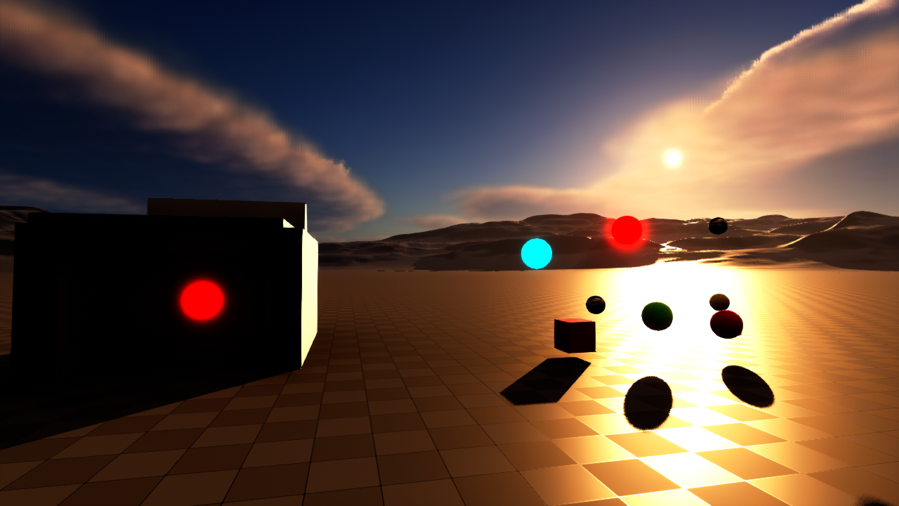 Lottes Filmic with native default parameters in the Unreal test scene
