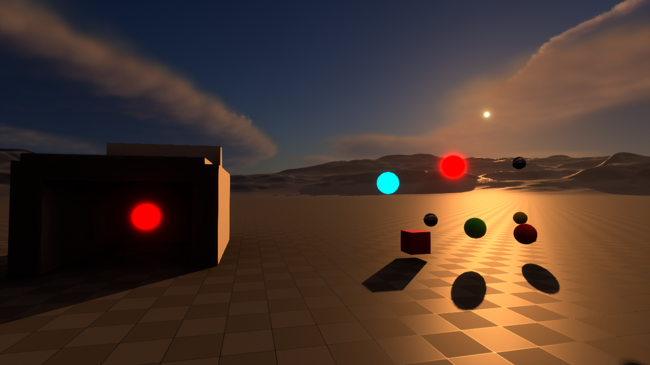 Reinhard (Luma) with native default parameters in the Unreal test scene