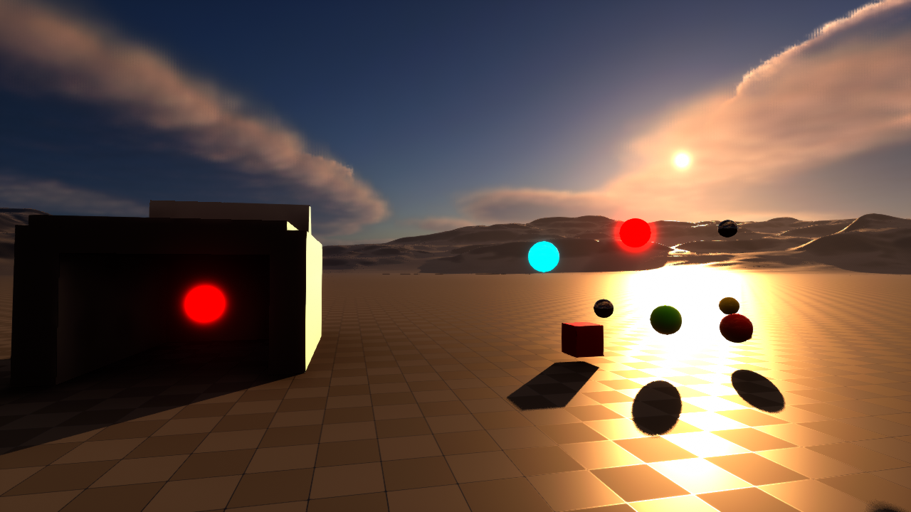 Source Engine (Valve) with native default parameters in the Unreal test scene